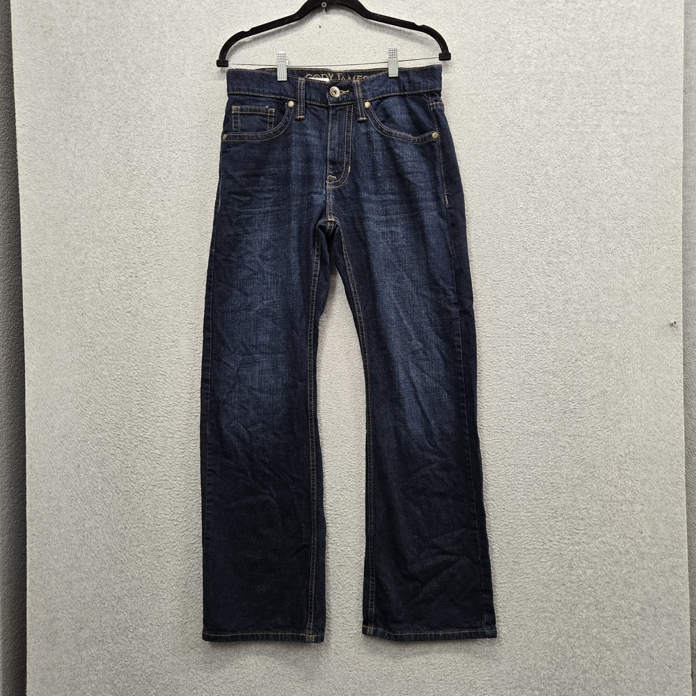 Cody James Men Jeans 30W X 32L Dark Blue Denim Classic 30" Inseam